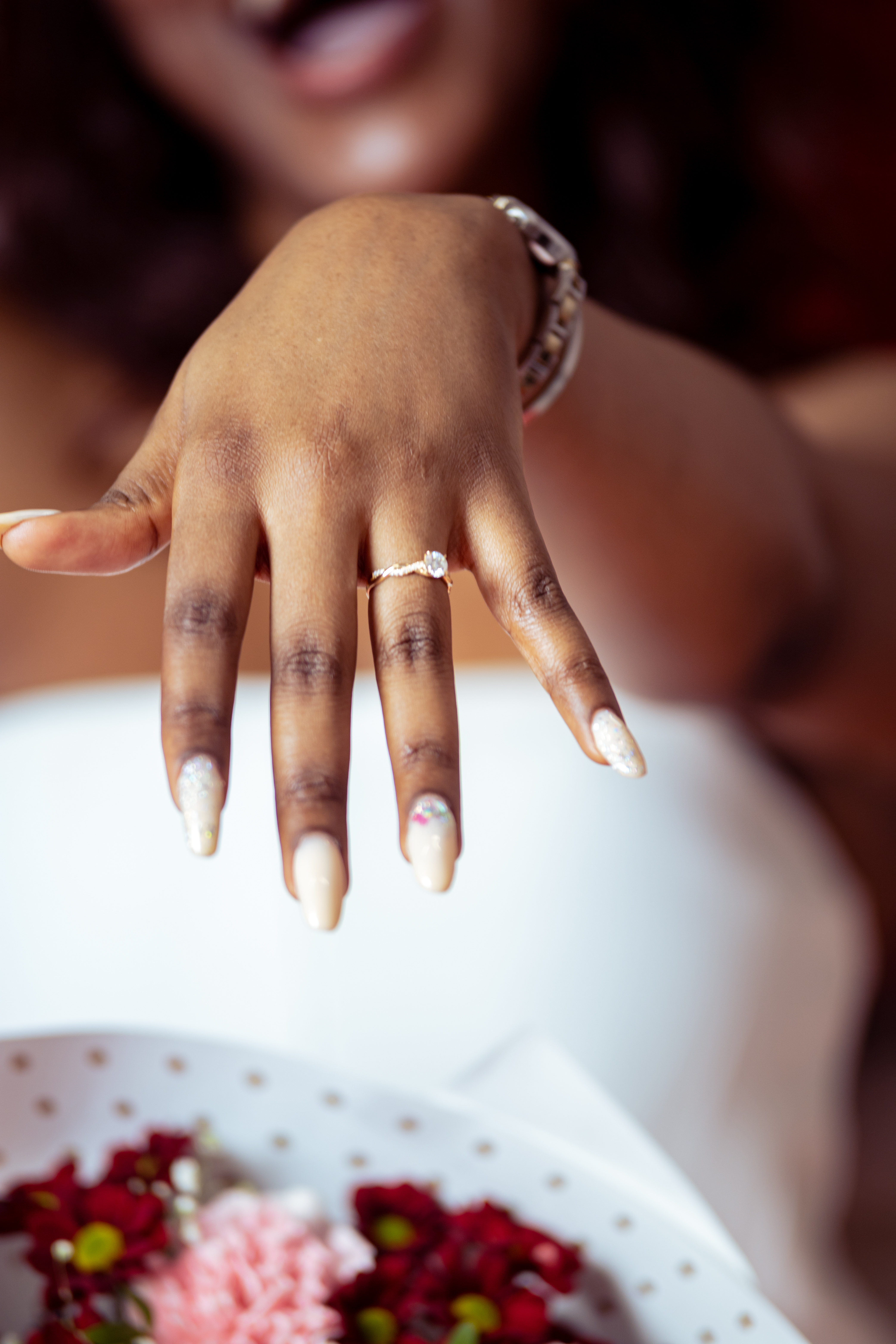 Proposal with Fireworks